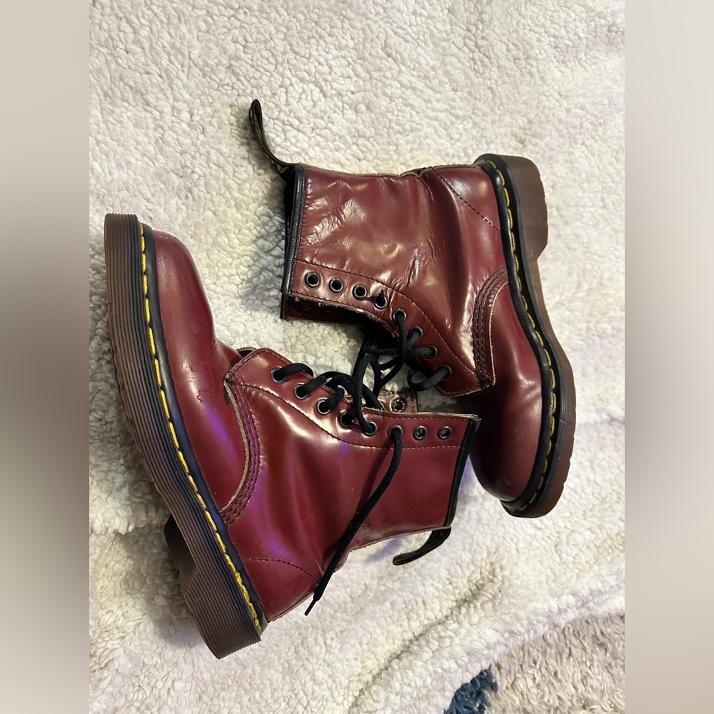Dr. Martens Cherry Red 1460 Original Boot